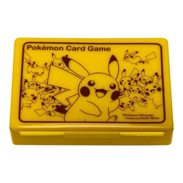 画像1:  【再入荷予約商品】  ポケモンカードゲーム ダメカンケース ピカチュウ大集合（ポイント対象外商品） 【24年9月下旬再入荷】 (1)