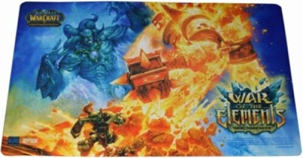 サプライ WORLD OF WARCRAFT TCG WAR OF THE ELEMENTS 特典プレイマット