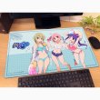 画像2:  【予約商品】  ゆゆ式 描き下ろしラバーマット（水着） 【24年12月中旬発売】 (2)