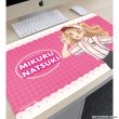 画像2:  【予約商品】  アイカツ！ 10th STORY 〜未来へのSTARWAY〜 描き下ろし 夏樹みくる ROUND1ver. マルチデスクマット 【25年2月上旬発売】 (2)