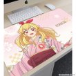 画像2:  【予約商品】  アイカツ！ 10th STORY 〜未来へのSTARWAY〜 描き下ろし 星宮いちご 袴ver. マルチデスクマット 【25年2月上旬発売】 (2)