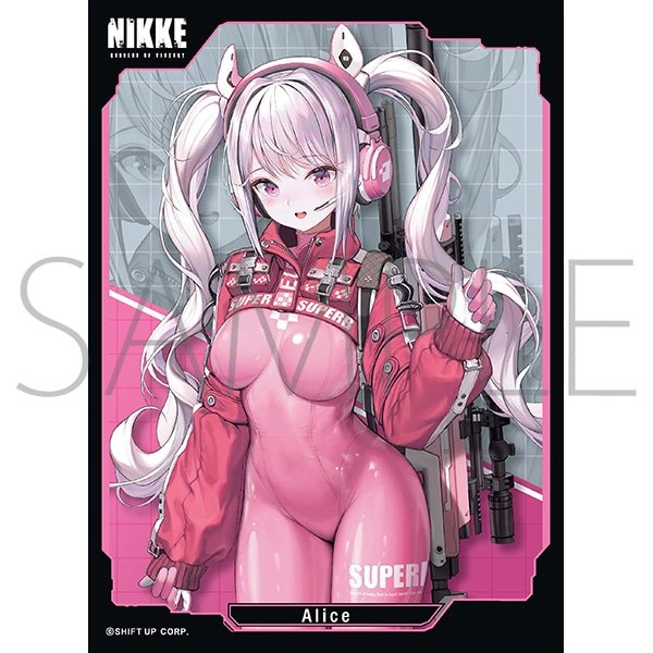 画像1:  【予約商品】  きゃらスリーブコレクション マットシリーズ　 勝利の女神:NIKKE　「アリス」(No.MT1970)（65枚入り） 【24年11月29日発売】 (1)