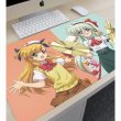 画像2:  【予約商品】  魔法少女リリカルなのはシリーズ 描き下ろし 高町ヴィヴィオ&アインハルト・ストラトス 吹奏楽ver. マルチデスクマット 【25年2月下旬発売】 (2)