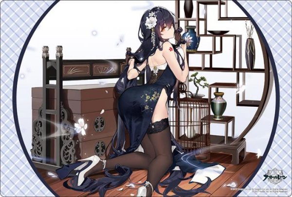 画像1:  【予約商品】  ブシロード ラバーマットコレクション V2 Vol.1479　アズールレーン『吾妻』語らいの春霞ver. 【25年1月17日発売】 (1)