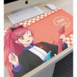 画像2:  【予約商品】  アルマビアンカ　アイカツ！ 10th STORY 〜未来へのSTARWAY〜 描き下ろし 音城セイラ カジュアルロックver. マルチデスクマット 【25年3月中旬発売】 (2)