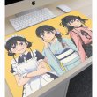 画像2:  【予約商品】  アルマビアンカ　TVアニメ「疑似ハーレム」 描き下ろし 七倉 凛 マルチデスクマット 【25年2月中旬発売】 (2)