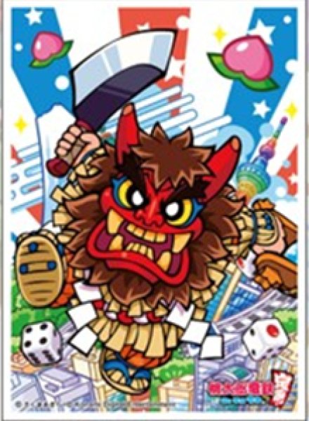 画像1:  【予約商品】  キャラクタースリーブ 桃太郎電鉄 〜昭和 平成 令和も定番！〜 ナマハーゲン (EN-1418)（65枚入り） 【25年2月21日発売】 (1)