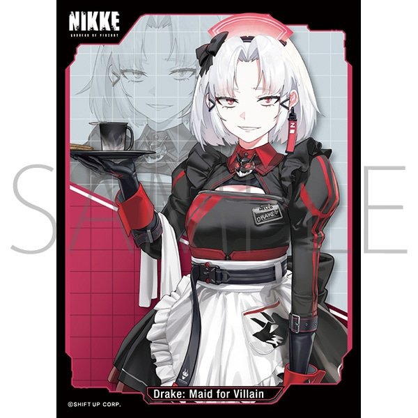 画像1:  【予約商品】  きゃらスリーブコレクション　マットシリーズ　 勝利の女神:NIKKE　「ドレイク：メイド・フォー・ヴィラン」(No.MT2055)（65枚入り） 【25年2月14日発売】 (1)