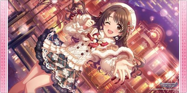 画像1:  【予約商品】  ブシロード ラバーマットコレクション V2 Vol.1562　アイドルマスター シンデレラガールズ『島村卯月』ココロ・イルミネーションver. 【25年3月7日発売】 (1)