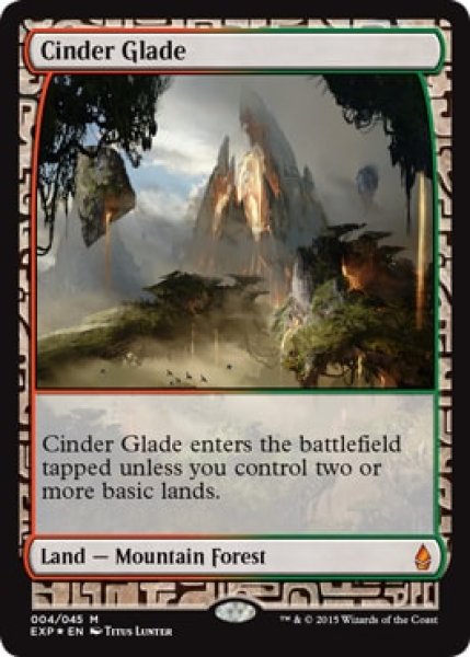 画像1: 【EXP】※Foil※《燃えがらの林間地/Cinder Glade》【M】 (1)