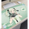 画像2:  【予約商品】  アルマビアンカ　アイカツ！ 10th STORY 〜未来へのSTARWAY〜 描き下ろし 藤堂ユリカ チャイナドレスver. マルチデスクマット 【25年3月下旬発売】 (2)