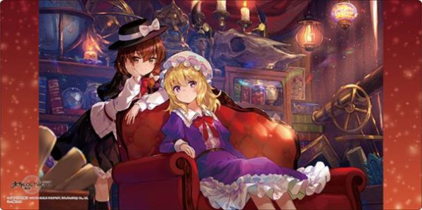 画像1:  【予約商品】  ブシロード ラバーマットコレクション V2 Vol.1622　東方LostWord『少女秘封倶楽部』 【25年4月11日発売】 (1)