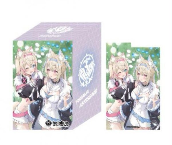 画像1:  【予約商品】  hololive OFFICIAL CARD GAME オフィシャルデッキケース Vol.6　『FUWAMOCO』 【25年3月21日発売】    (1)