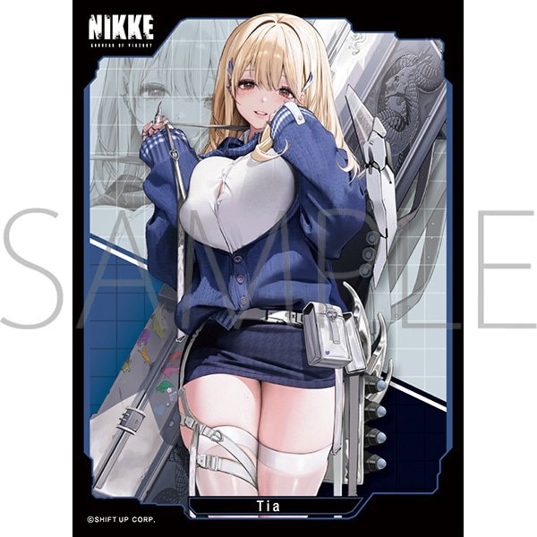 画像1:  【予約商品】  きゃらスリーブコレクション　マットシリーズ　勝利の女神:NIKKE　「ティア」(No.MT2061)（65枚入り） 【25年4月11日発売】 (1)