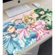 画像2:  【予約商品】  アルマビアンカ　アニメ「ぴちぴちピッチ」 描き下ろしイラスト 20th Anniversary ver. マルチデスクマット 【25年5月下旬発売】 (2)