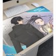 画像2:  【予約商品】  アルマビアンカ　TVアニメ「メダリスト」 狼嵜 光&夜鷹 純 ペアビジュアル マルチデスクマット 【25年6月中旬発売】 (2)