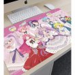 画像2:  【予約商品】  アルマビアンカ　プリパラ10周年 描き下ろし 集合 花まつりver. マルチデスクマット 【25年6月中旬発売】 (2)