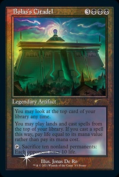 画像1: 【MTG/PR】※Foil※《ボーラスの城塞/Bolas's Citadel》 (1)