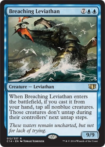 Mtg 多人数戦セット C14 水跳ねのリバイアサン Breaching Leviathan R