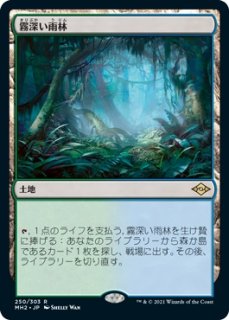 MTG 特価・傷有 シングルカード ※特価※【MM3】《霧深い雨林/Misty