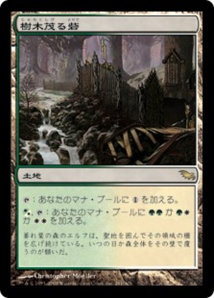 画像1: ※数量限定SALE品※【SHM】《樹木茂る砦/Wooded Bastion》【R】 (1)