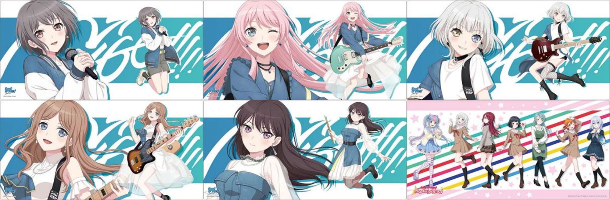 ☆ BanG Dream! MyGO!!!!! 高松燈 ラバーマット 新品未開封 - サプライ