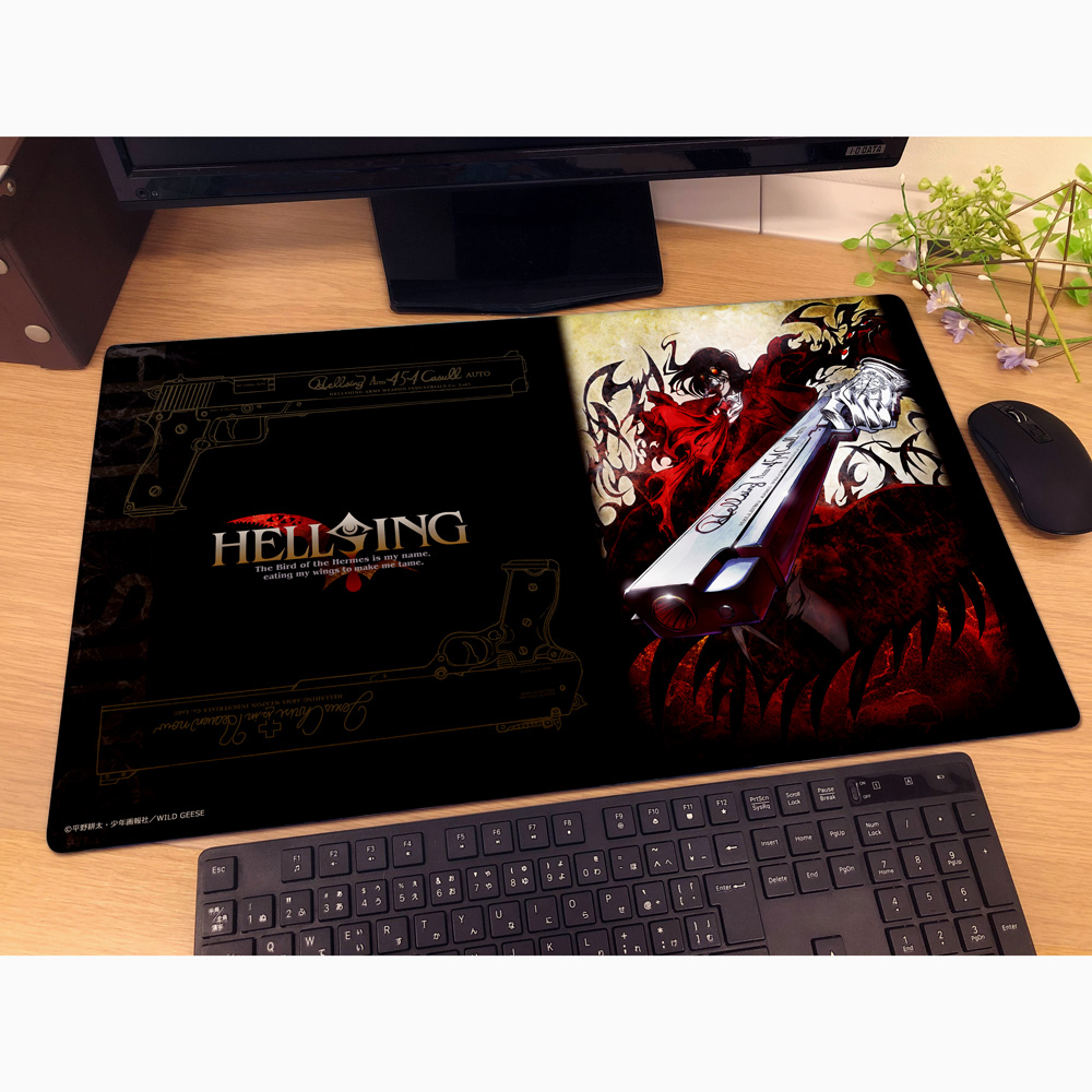 予約商品】HELLSING ラバーマット（アーカード）【24年7月下旬発売 